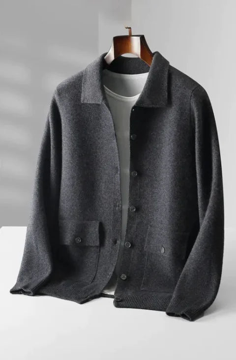 The Aristo Merino Wool Cardigan