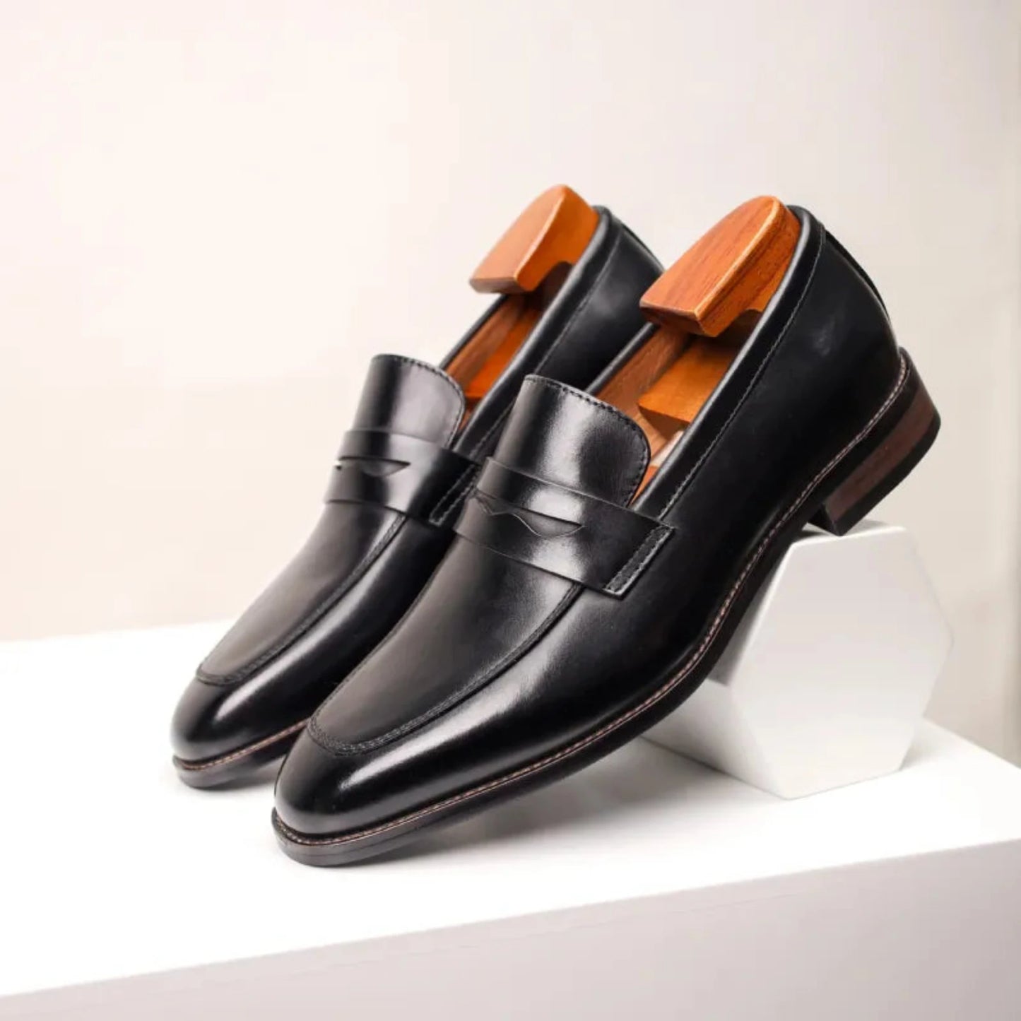 The Savoy Business Leather Slip-Ons