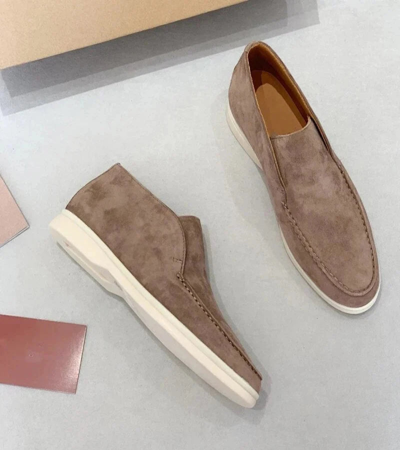 The Gallant Suede Slip-On Loafers