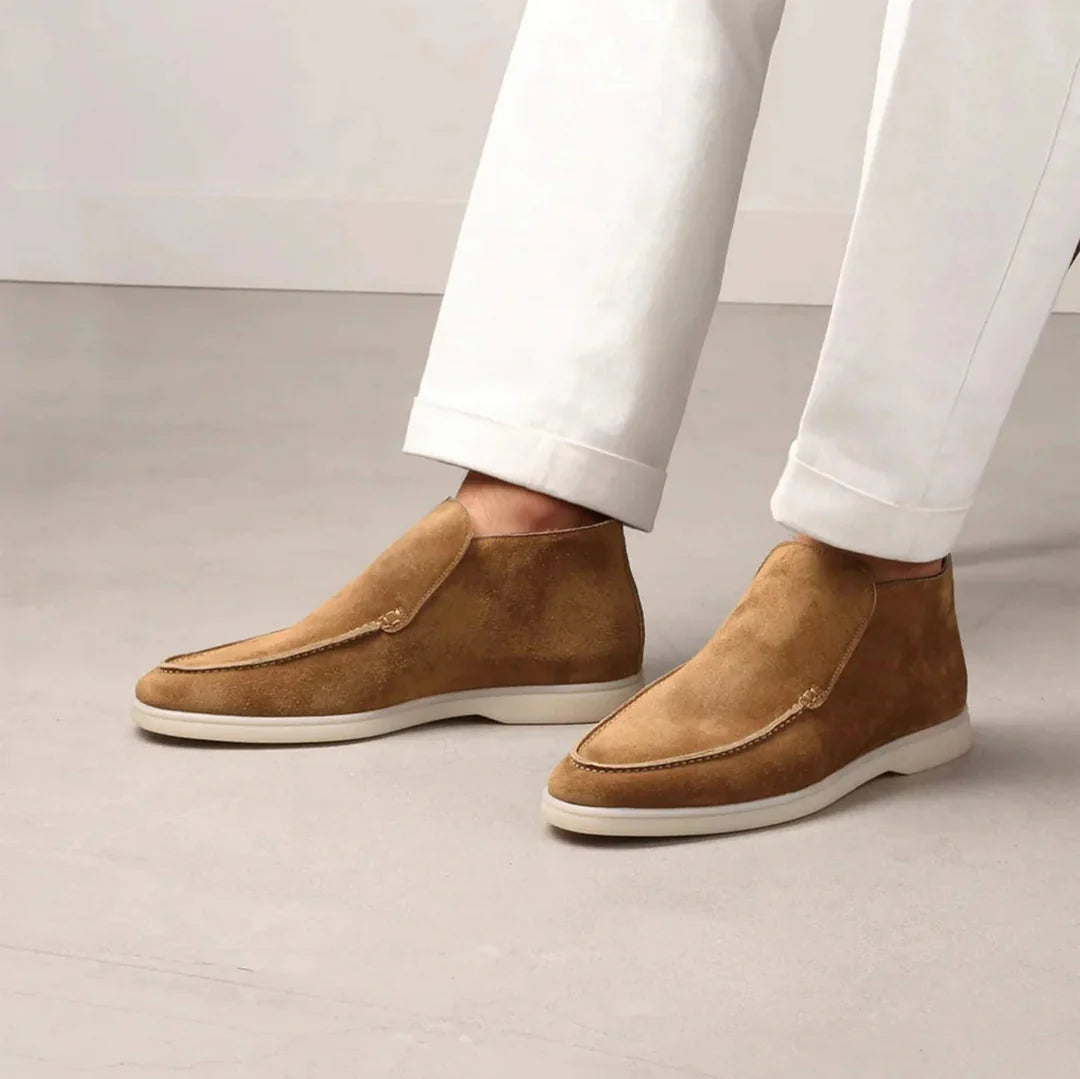 The Gallant Suede Slip-On Loafers