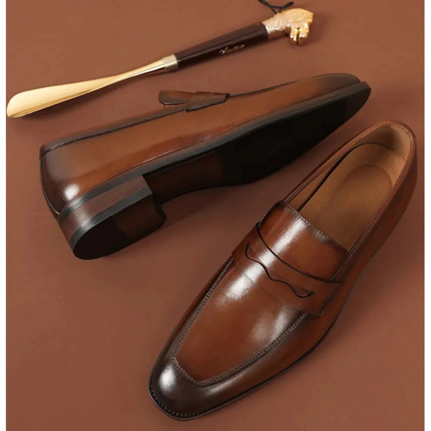 The Savoy Business Leather Slip-Ons